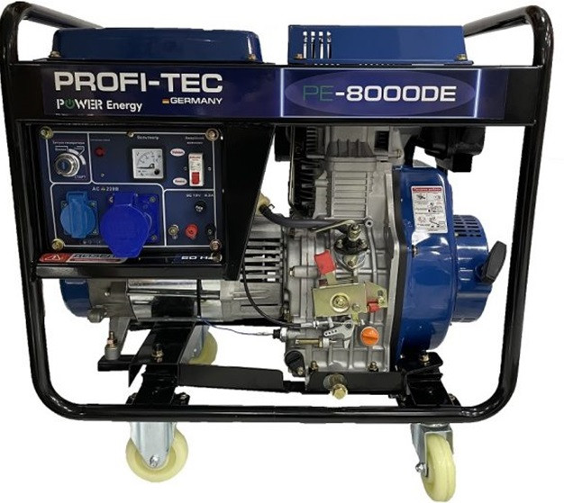 Генератор дизельний PROFI-TEC PE-8000DE