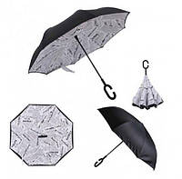 Зонт женский обратного сложения Up-brella