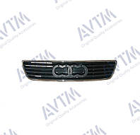 Решетка радиатора Audi 100 90-94/A6 94-97 + хром. рамка 4A0853651C3FZ без эмблемы ауди 100