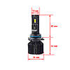 LED лампа CYCLONE HB4 9006 6600K 60W Type 45, фото 4