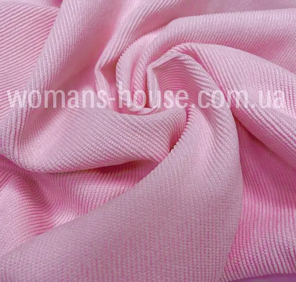 Тканина Мікровельвет Рожевий, фото 1