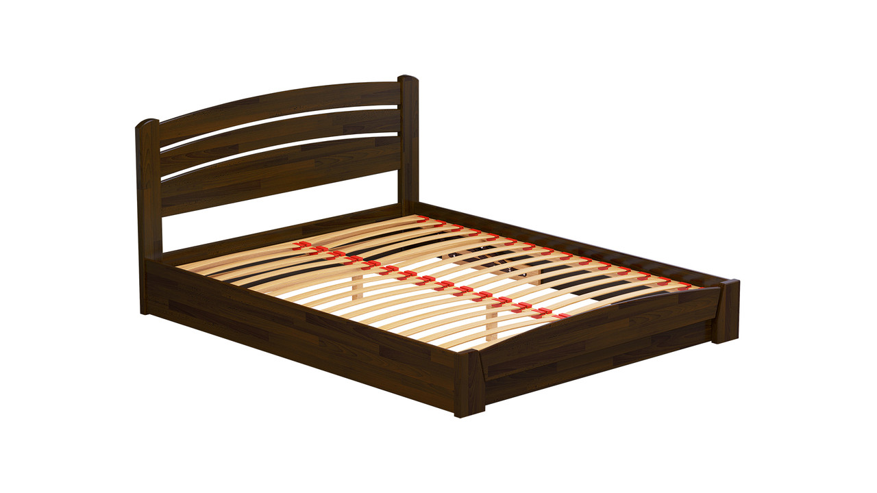 Повторне ліжко Estella Селена-Аурі дерев'яна 120х190 см в цвіті горіх коричневий
