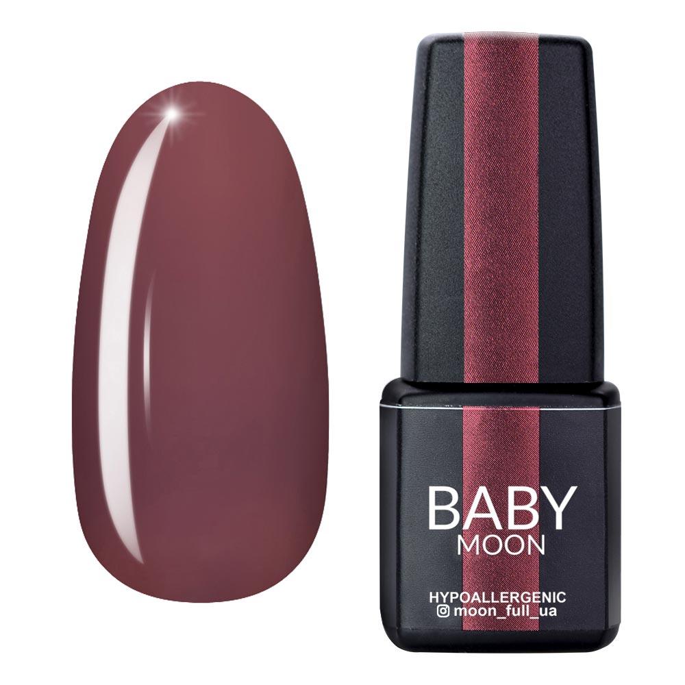 Гель лак Baby Moon Burgundy Gel polish № 002 гіркий шоколад