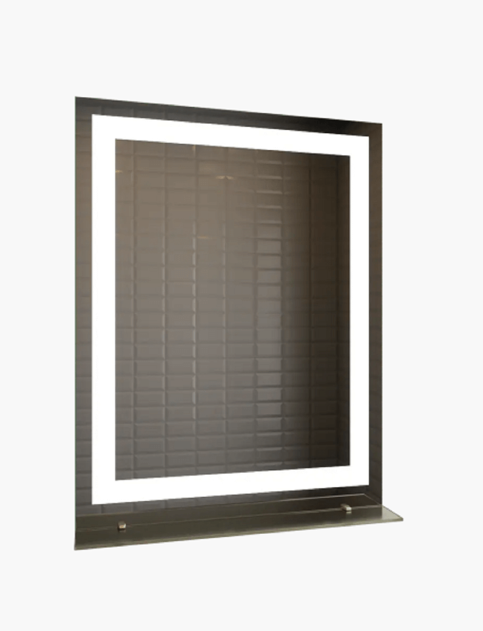 Дзеркало LED (53*68*2,5см) vz-d54 з полицею