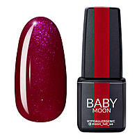 Гель лак Baby Moon Burgundy Gel polish № 007 морозна вишня