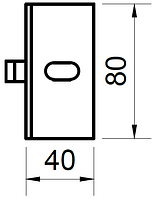 Кронштейни опорні серія 8 (ширина 80 мм)