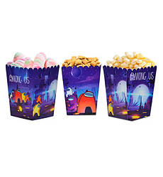Коробочки для солодощів та попкорну "Космонавтики", (5 шт.), висота - 12 см
