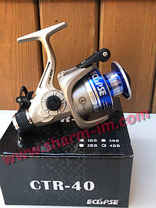 Котушка Eclipse CTR400A (4+1) Алюмінієва шпуля + Ручка на кнопці