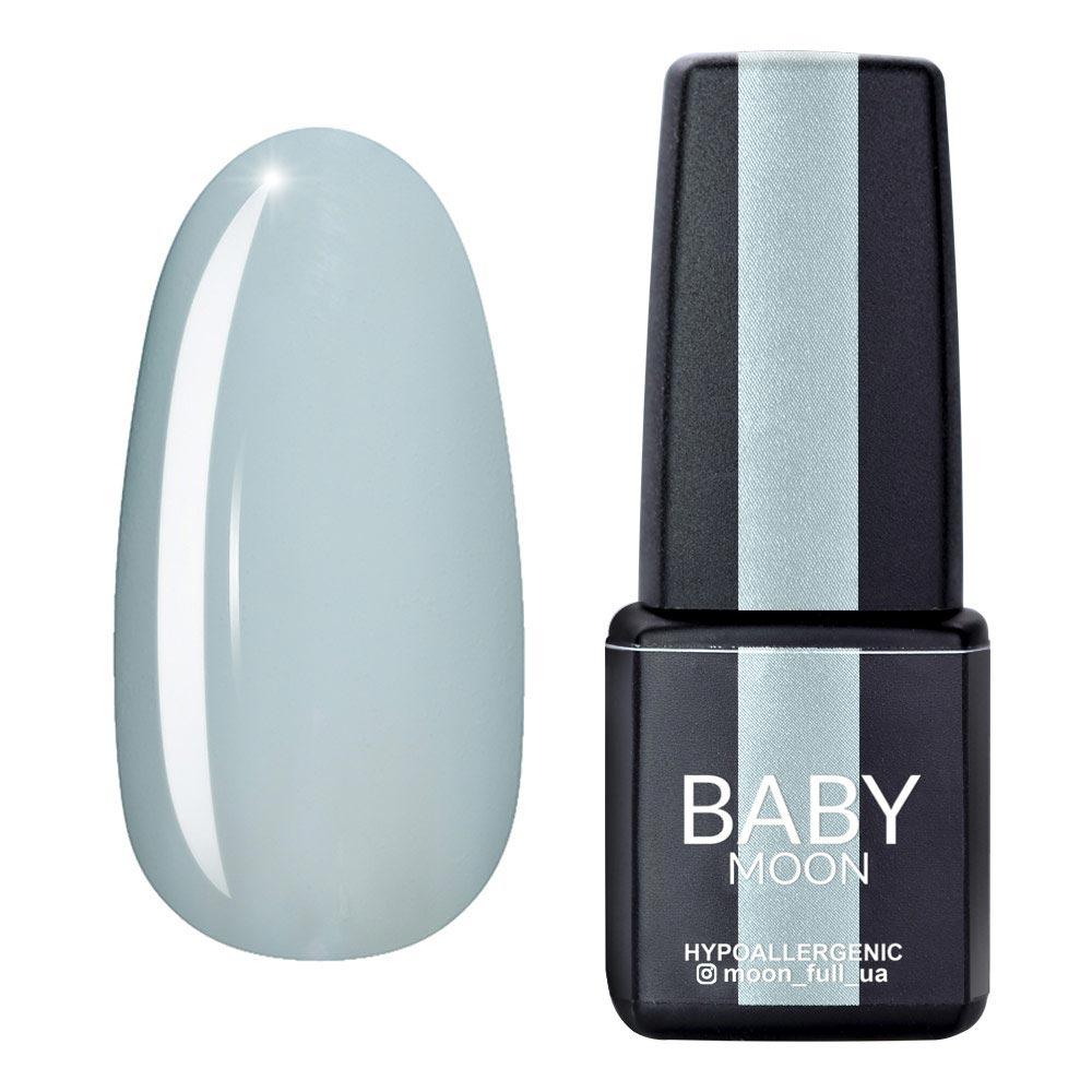 Гель лак Baby Moon Cold Ocean Gel polish № 001 біло-блакитний