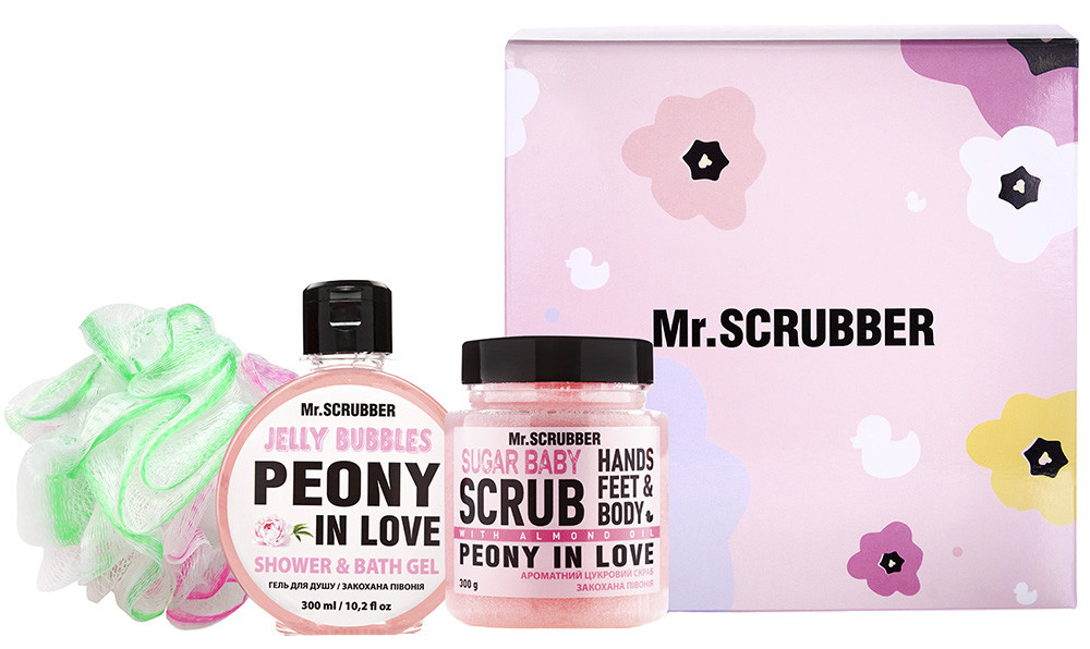 Набiр Mr. Scrubber Peony in Love