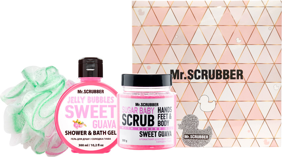 Набір Mr. Scrubber Sweet Guava