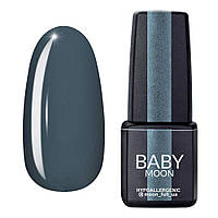 Гель лак Baby Moon Cold Ocean Gel polish № 007 серый 6 мл