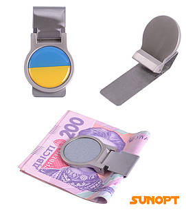Затискач для грошей 'Прапор України 🇺🇦' USK 88