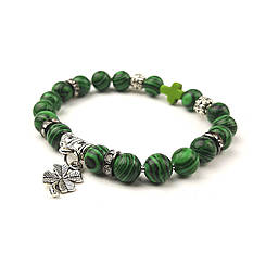 ДЕТНІСТЬ, малахіт. Браслет із натурального каменю