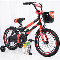 Двухколесный велосипед Hammer S-500 16 дюймов для детей от 4 до 7 лет