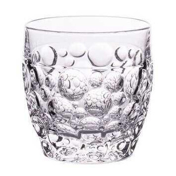 Набір кришталевих склянок для віскі Bohemia Lisboa 6 предметів (прозорі, 350 мл)