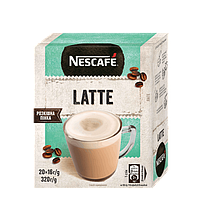 Nescafe Late кавовий напій 20 стіків у картонній упаковці