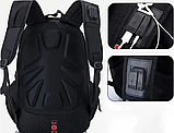 Швейцарський міський рюкзак SwissGear 8810 з виходом під навушники, фото 8