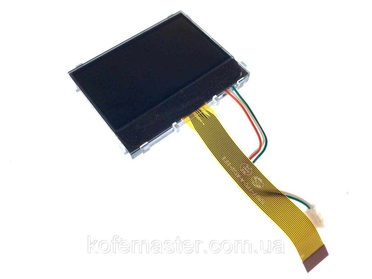 Дисплей для кавомашин Philips, Saeco (довгий шлейф), LCD 128x64, 421941307111