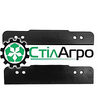 Ніж на каток подрібнювач Horsch 500х80/90мм, ѕ6,3мм (Деметра) Хорш дробарка нож катка, фото 8