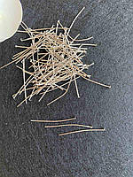 Пін Цвяхи з Плоским Капелюшком 4 см колір Сталь 25 г