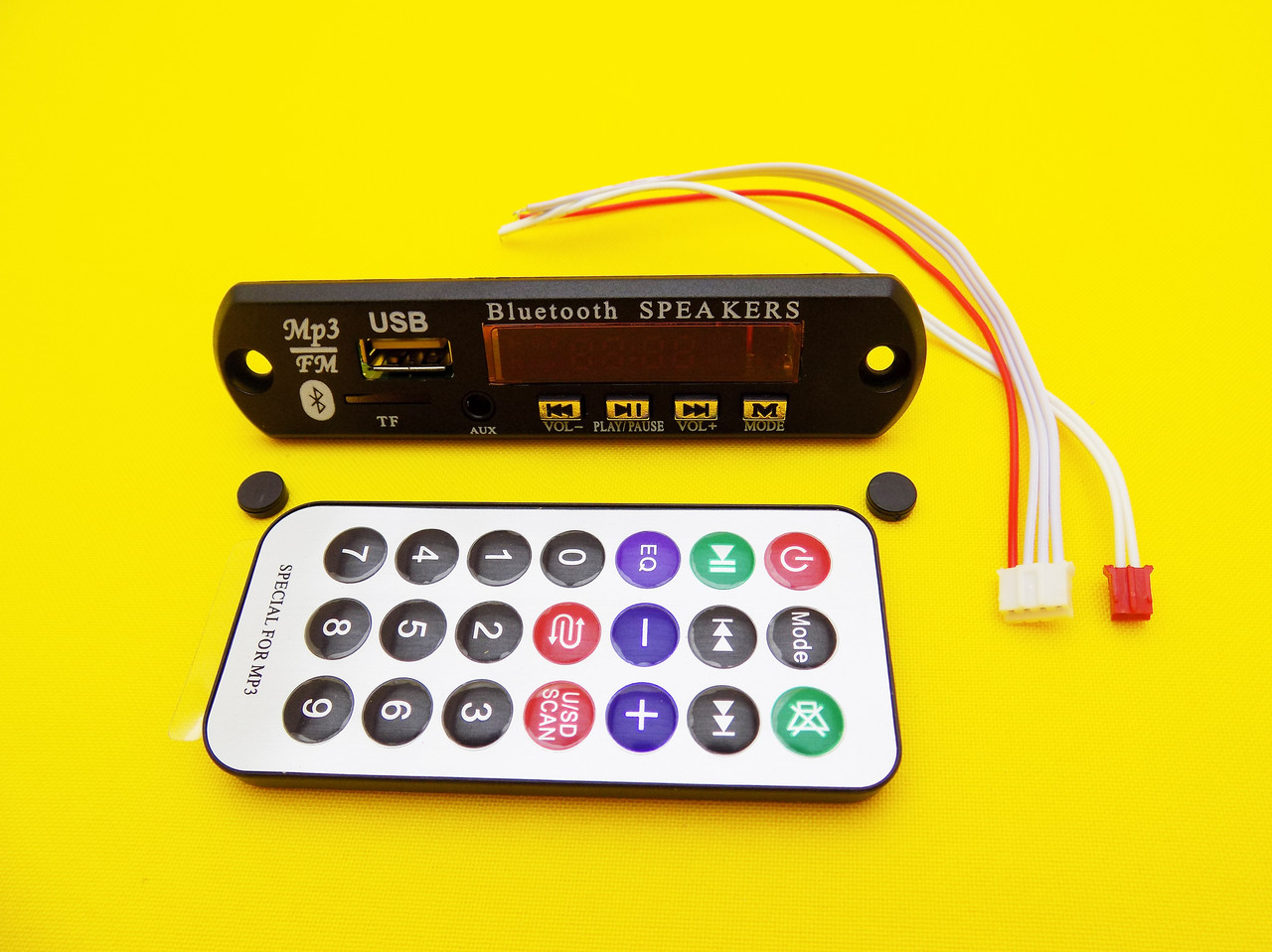 MP3 модуль з Bluetooth, USB, TF-Card, FM-радио