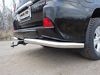Съемный фаркоп на Lexus LX570 Toyota Land Cruiser 200 (без балки под бампером) Американская вставка под