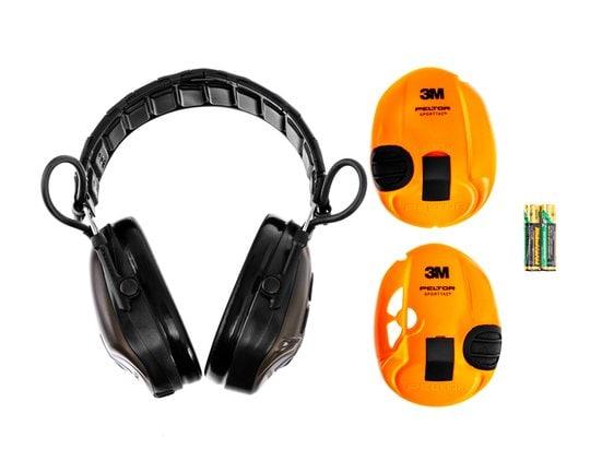 Активні засоби захисту слуху Peltor SportTac - оливковий/помаранчевий - фото 2 - id-p1666641025