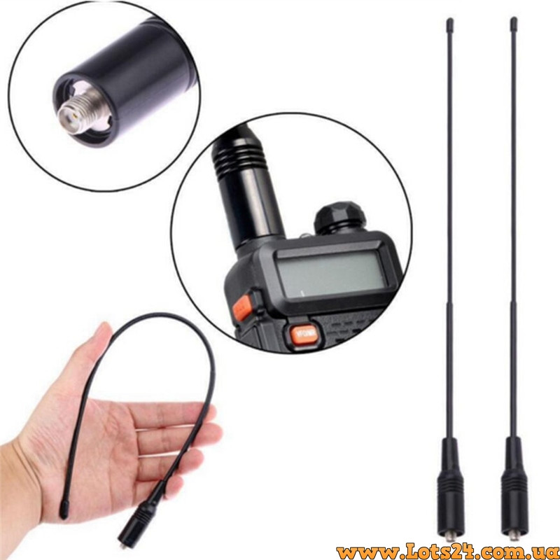 Посилена антена Nagoya 771 для рації baofeng UV 5R BF 888S UV-82 A58S 10W 38 см нагоя для радіостанції