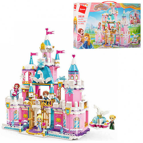 Купити Конструктор Qman 2616 Замок принцеси, 801 деталь, Конструктор