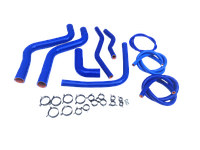 Набір силіконових патрубків ВАЗ 2170 Пріора 10 шт з хомутами