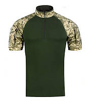 Тактическая боевая рубашка пиксель Убакс с коротким рукавом армейская военная для ВСУ