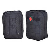 Підсумок аптечка моллі MOLLE чорна, фото 9