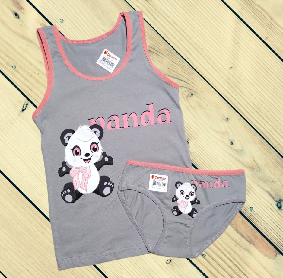 Комплект майка і труси для дівчинки Розмір 2/3, фото 1