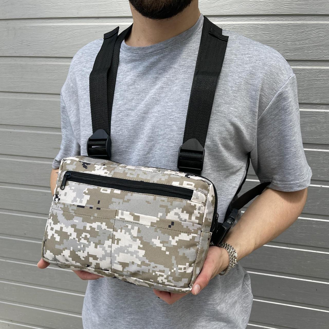 Нагрудна сумка пікселів_3, фото 1