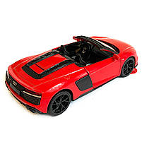 Іграшкова машинка металева Audi R8 Spyder (Ауді спайдер) «Автопром», червона, батар., світло, звук, відкр.двері, від 3 р., 14*6*4,, фото 4