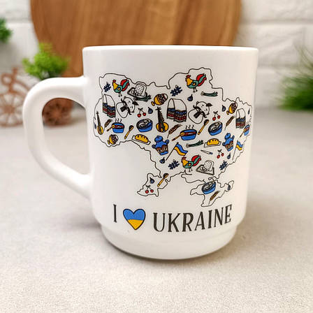 Чашка Я- Україна! у подарунковій упаковці 290 мл, фото 1