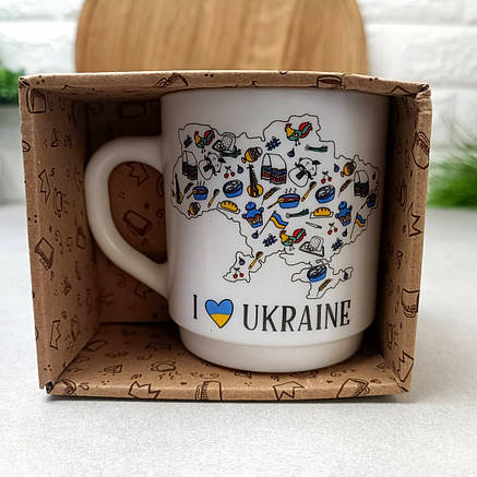 Чашка Я- Україна! у подарунковій упаковці 290 мл, фото 2