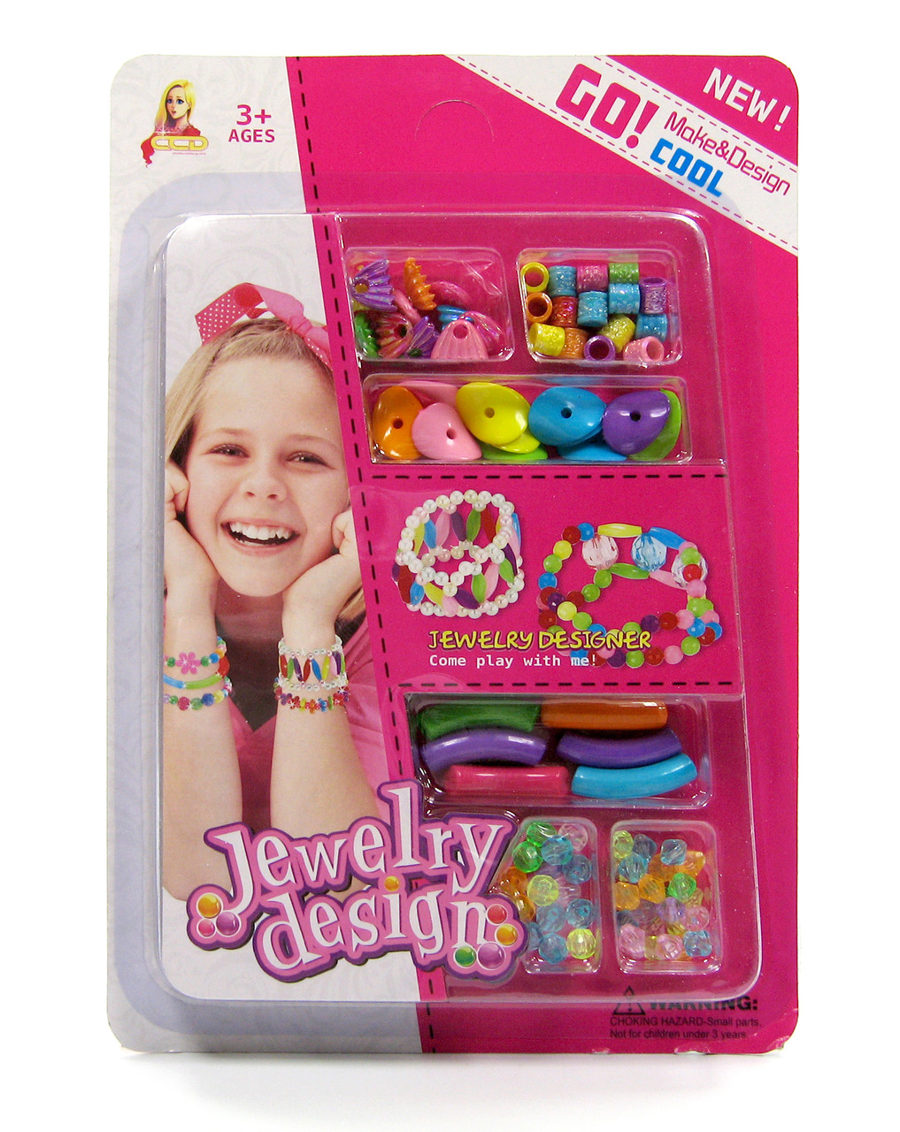 Набір бісеру для створення прикрас 338-918 в коробці, фото 1