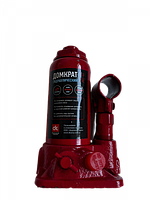 Автомобільний домкрат механічний 2.0 т. высота 165-410 мм. бутилочний гідравлічний червоний у пластиковій коробці Дорожня карта