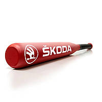 Бейсбольная бита «Skoda» Червоний