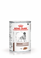 Влажный диетический корм для взрослых собак при заболеваниях печени Royal Canin Hepatic Cans (паштет) 420 г