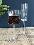 Келихи для вина 360 мл Геометрія (1шт), фото 2