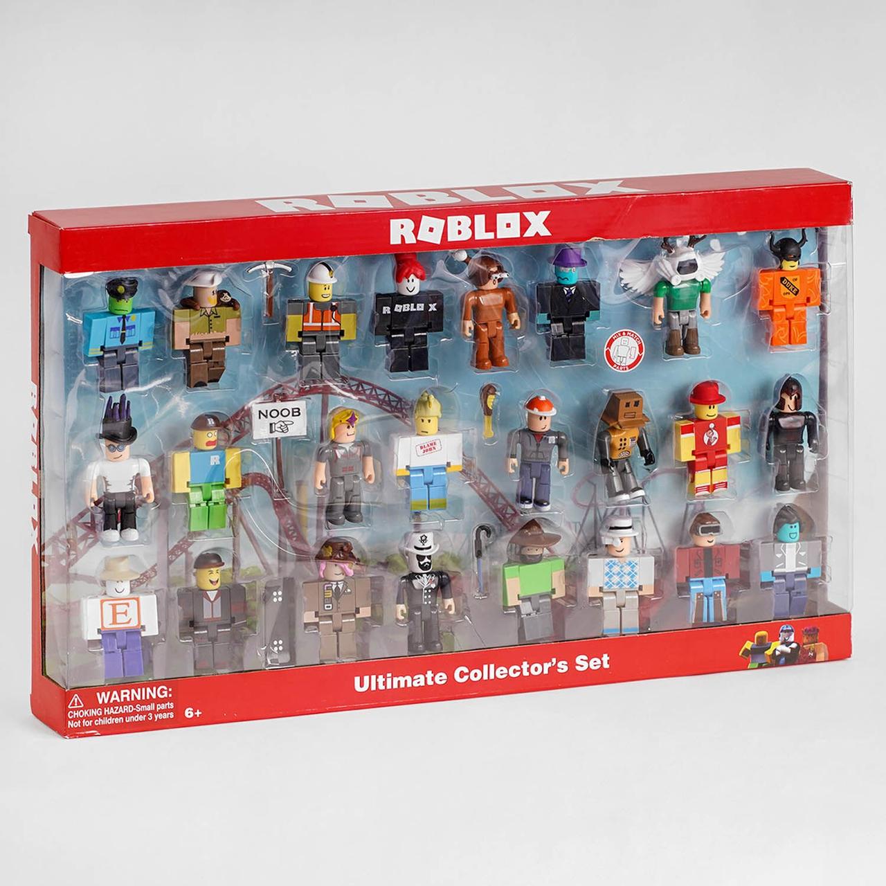 Набір колекційних фігурок Роблокс із аксесуарами Roblox Legends (24 чоловічки)