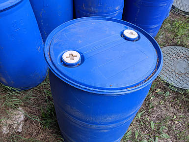 Бочка пластикова 200 л б/у