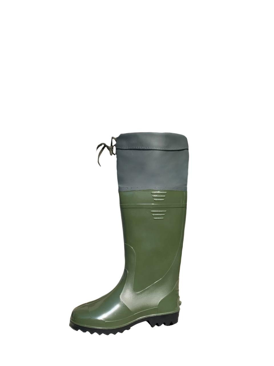 Чоботи гумові ПВХ високі з надставкою до коліна, фото 1