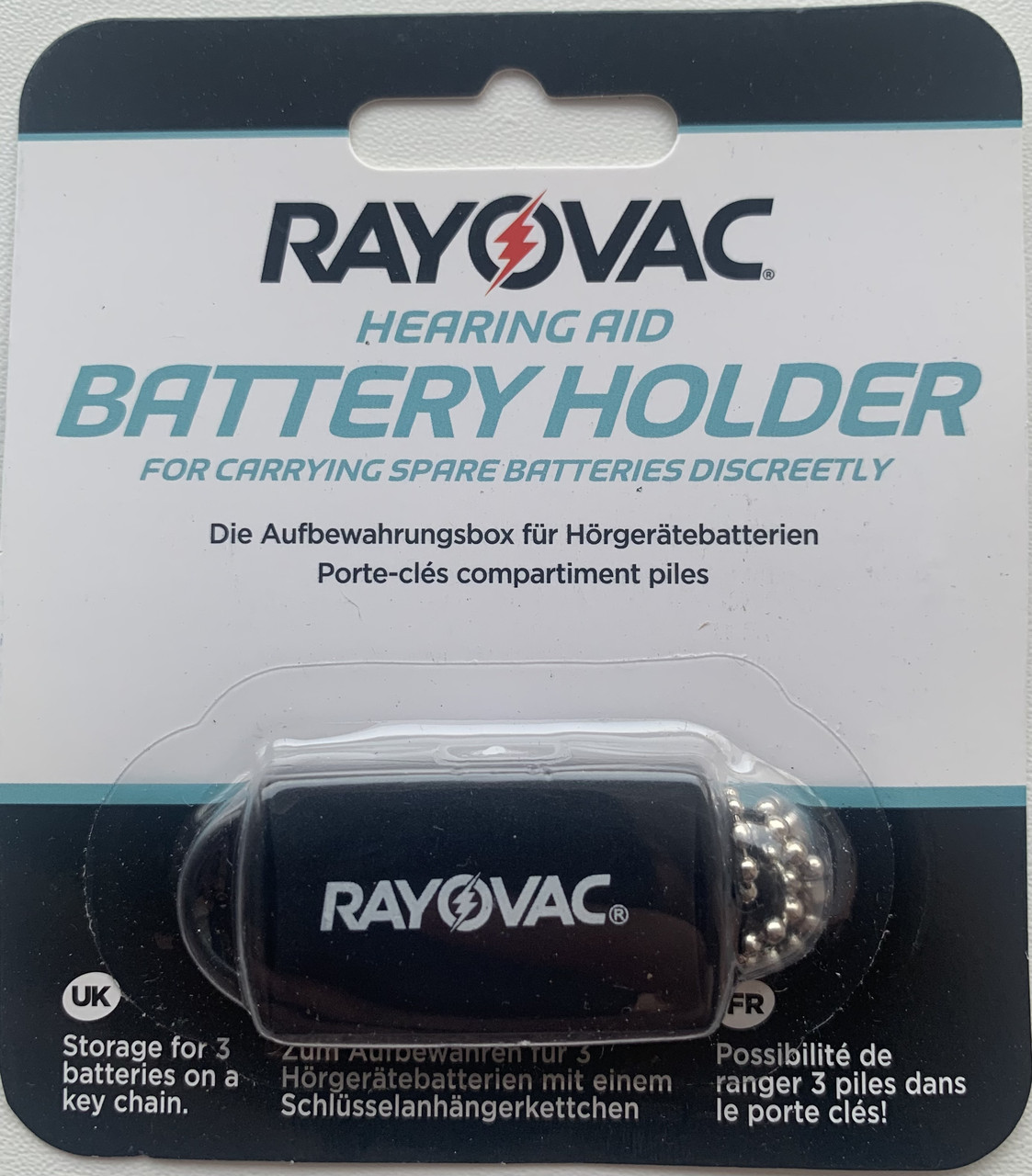 Контейнер Rayovac для ZA повітряно-цинкових батарейок