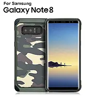 Противоударный чехол для Samsung Galaxy Note 8 Камуфляж Хаки