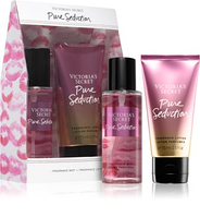 Подарочный парфюмированный набор Victoria`s Secret Pure Seduction лосьон и спрей для тела 2*75 мл