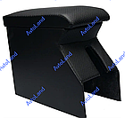 Підлокітник Opel Vectra (Опель Вектра) Посилений Чорний, фото 2